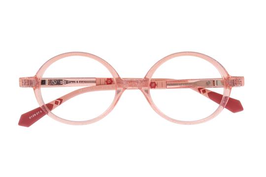 Lunettes de vue Princesse Disney  Rose Ovale DPAR001C11 Face