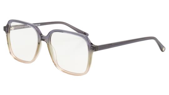 Lunettes de vue La Paresseuse Femme Bleu Carré Par2606 Trois-Quart