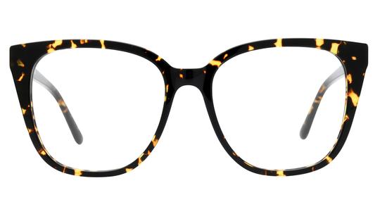 Lunettes de vue La Paresseuse Femme Ecaille Papillon Par2601 Face