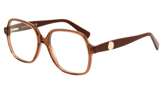 Lunettes de vue Longchamp Femme Marron Carré Lo2757 Trois-Quart