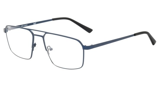 Lunettes de vue Alternance Homme Bleu Rectangle Alt24104 Trois-Quart