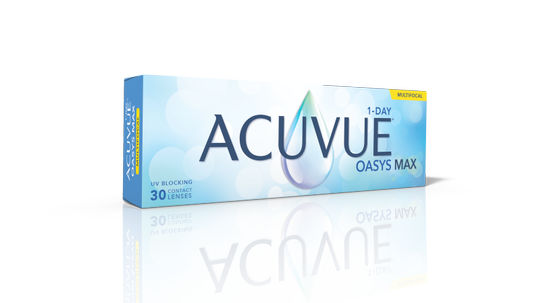 Lentilles de contact 1 Day Acuvue Oasys Max Multifocal Medium Boîte de 30