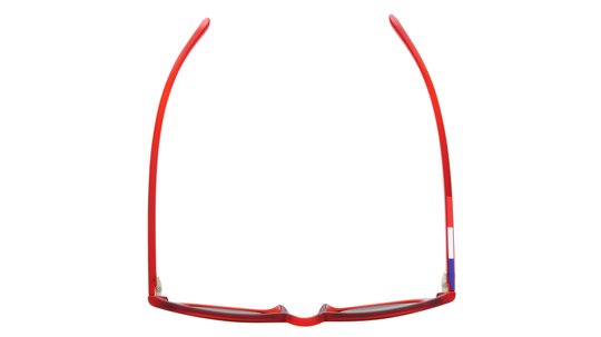 Lunettes de soleil Le Coq Sportif Mixte Rouge Pantos Lcs2401/S Dessus