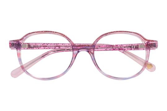Lunettes de vue Princesse Disney  Rose Ovale DPAA247C70 Face