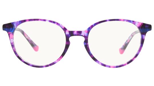 Lunettes de vue Lunatic Femme Rose Pantos Lun2504 Face