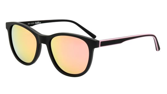 Lunettes de soleil Pol&Sun Femme Noir Papillon Pos2512 Trois-Quart