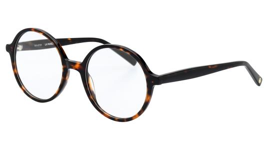 Lunettes de vue La Paresseuse Femme Ecaille Ronde Par2603 Trois-Quart