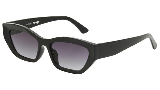 Lunettes de soleil VIP Femme Noir Papillon vip2601 Trois-Quart