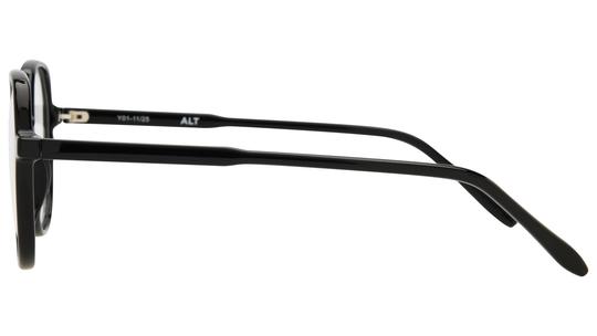 Lunettes de vue Alternance Femme Noir Tonneau alt26111 Gauche