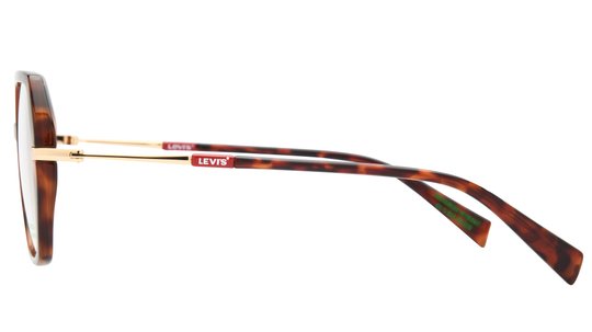 Lunettes de vue Levi's Femme Ecaille Carré Lv1085 Gauche