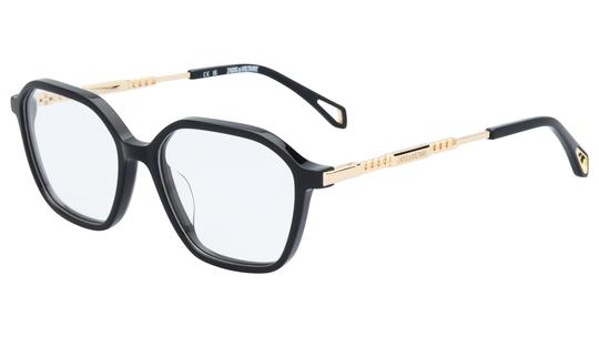 Lunettes de vue Zadig & Voltaire Femme Noir Carré Vzv491 Trois-Quart