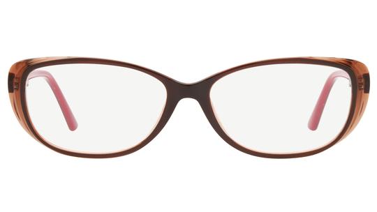 Lunettes de vue Alternance Femme Marron Rectangle alt25112 Face