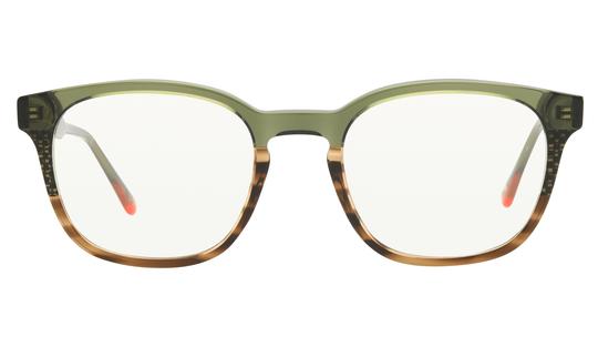 Lunettes de vue The Bicycle Homme Vert Rectangle Bic2504 Face