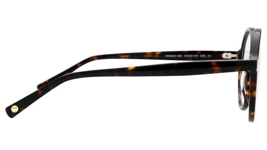 Lunettes de vue La Paresseuse Femme Ecaille Ronde Par2603 Droite