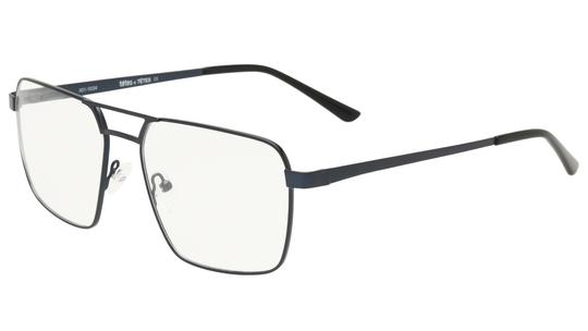 Lunettes de vue têtes à TETES Homme Bleu Aviateur Tat2503 Trois-Quart