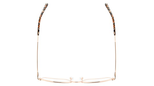 Lunettes de vue Jasma Femme Or Carré Jas2408 Dessus