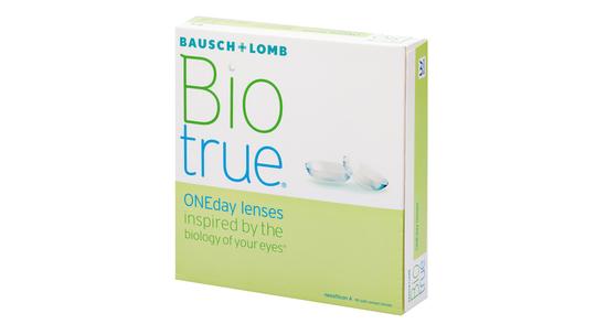 Lentilles de contact Biotrue One Day Boîte de 90