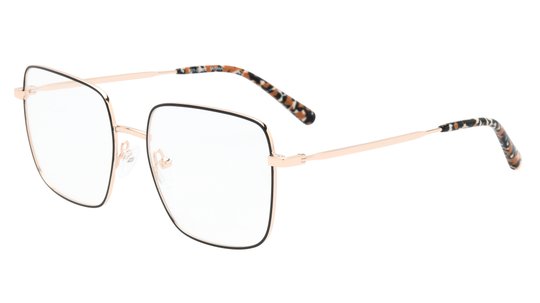 Lunettes de vue Jasma Femme Or Carré Jas2408 Trois-Quart