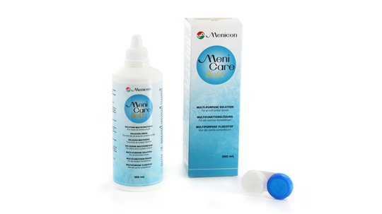 Menicare Pure 250 ml Menicon  Produit d'entretient lentille de contact