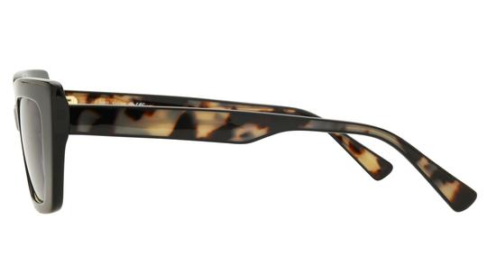Lunettes de soleil Pol&Sun Femme Noir Papillon pos2608 Gauche