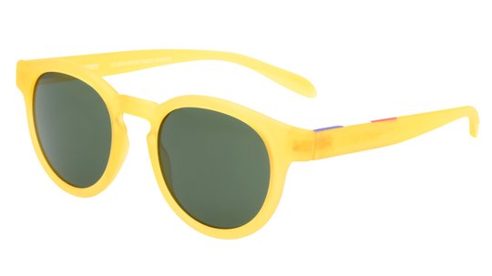 Lunettes de soleil Le Coq Sportif Mixte Jaune Pantos Lcs2401/S Trois-Quart