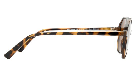 Lunettes de soleil Alternance Femme Ecaille Carré Alt24205 Droite