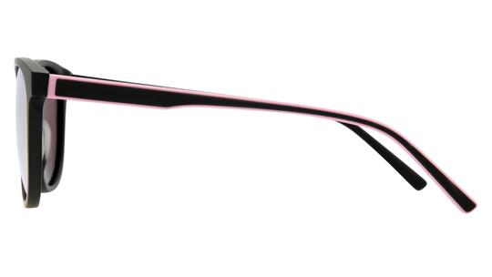 Lunettes de soleil Pol&Sun Femme Noir Papillon Pos2512 Gauche