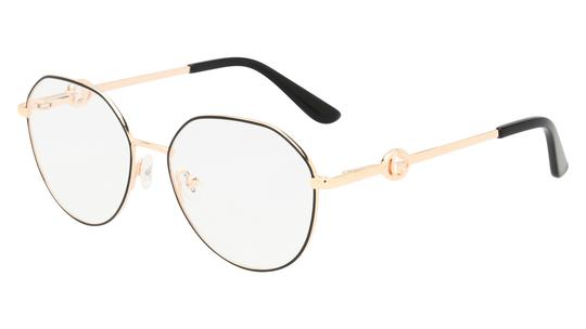 Lunettes de vue Guess Femme Noir Arrondie GU50348 Trois-Quart