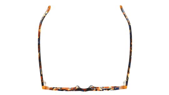 Lunettes de vue Lunatic Femme Bleu Tonneau Lun2606 Dessus